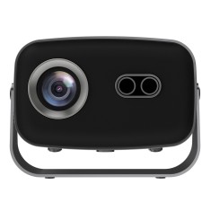 Videoproiector portabil ZYTEQ&reg; V100 Smart, 300 ANSI, Android 12, WiFi 6 Dual-Band 2.4G/5G, Bluetooth, 1080P, 4K, telecomandă, negru