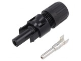 Conector Solar Mamă Drept Crimpat MC4 10mm2