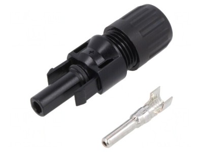 Conector Solar Mamă Drept Crimpat MC4 10mm2 foto