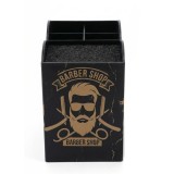 Suport organizator pentru foarfece de coafură negru