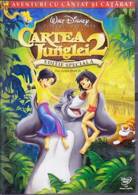 DVD animatie: Cartea junglei 2 ( original, dublat si cu sub. in lb.romana ) foto
