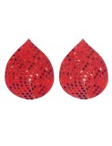 Accesorii sani Eross Sequin Droplets Rosu