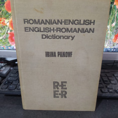 Irina Panovf, Romanian english, english romanian Dictionary, București 1983, 104