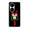 Husa compatibila cu Huawei P40 model Angry Aku Samurai Jack, Silicon, TPU, Viceversa