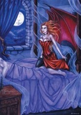 Felicitare vampiri Succubus foto