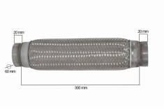 Racord Flexibil Inner &amp; Outer Braid (B) 60X300 Mm 44875 FL 67815