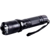 Lanterna cu electrosoc 1000Kv, bec led, metal, negru, husa inclusa BRT-1101