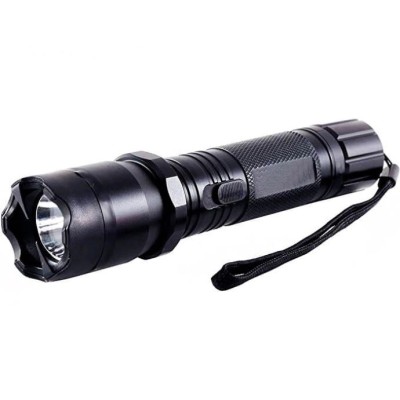 Lanterna cu electrosoc 1000Kv, bec led, metal, negru, husa inclusa BRT-1101 foto
