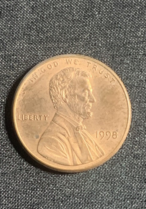 Moneda One Cent 1998 USA