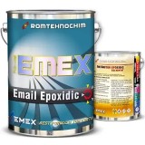 Pachet Email Epoxidic &ldquo;Emex&rdquo; - Verde - Bid. 20 Kg + Intaritor 4.30 Kg