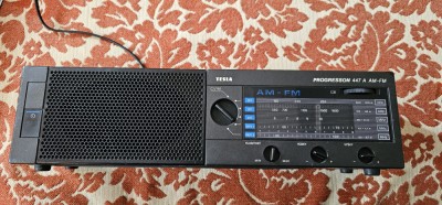 Radio Tesla 447A &amp;quot;Progresson&amp;quot; CU TRANZISTORI , ANII 1988&amp;ndash;1990 NU FUNCTIONEAZA . foto