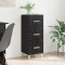 vidaXL Bufet cu sertar Stejar negru 34.5 x 34 x 90 cm Lemn compozit 880936
