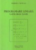 Programare liniara - Lectii de sinteza. Exercitii
