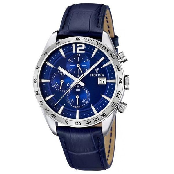 Ceas Barbati, Festina, Timeless Chronograph F16760/3 - Marime universala