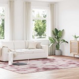 VidaXL Covor shaggy cu pom &icirc;nalt, NAVARRA, roz praf, 240x340 cm