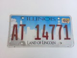 Illionis Inmatriculare USA original, decor de perete