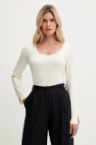 United Colors of Benetton pulover culoarea bej, light, 1W2AD10E5