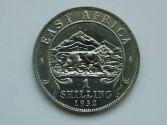 1 SHILLING 1952 EAST AFRICA-XF