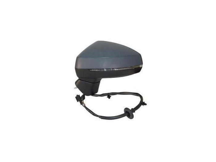 Oglinda exterioara Audi A3 (8v), 06.2012-07.2016 SEDAN, Audi A3, 2016-12.2020 model cu 3/5 usi, Stanga, reglare electrica; grunduit; incalzita; geam