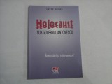 HOLOCAUST SUB GUVERNUL ANTONESCU - LIVIU BERIS - (autograf si dedicatie)