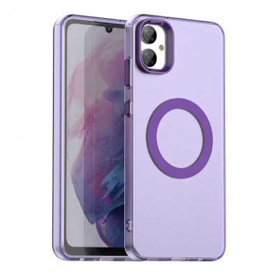 Husa MagSafe pentru Samsung Galaxy A05 A055, Techsuit, CandyCase, Mov foto