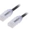 Cablu Patch Cord Cat6a U/UTP 5m, negru