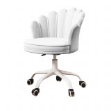 Scaun de birou, modern, ergonomic, inaltime reglabila intre 74-84 cm,alb