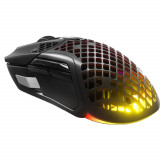 Mouse gaming wireless SteelSeries Aerox 5, Senzor SteelSeries TrueMove Air, 18000 dpi, Negru