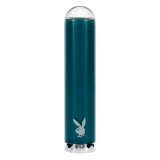 Stimulator clitoris PLAYBOY Emerald Glass Vibrator, din sticlă borosilicată, 10 funcții de vibrație, rezistent la apă, verde