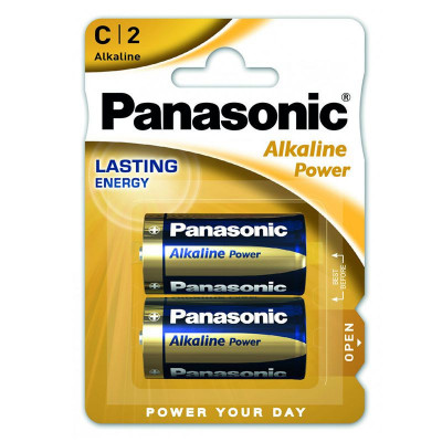 Baterie alcalina panasonic bronze lr14 2b/bl foto