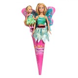 Set Păpuși, Model Z&acirc;nă, Păr Blond și Aripi, 2 Bucăți, Oem