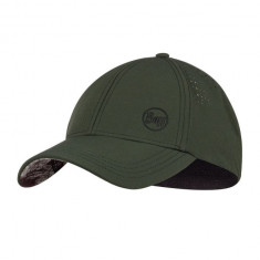 Buff șapcă Trek Cap culoarea verde, material uni 123158