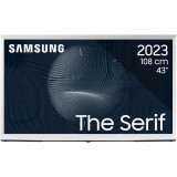 Cumpara ieftin Televizor Lifestyle Samsung The Serif QLED 43LS01BG, 108 cm, 4K Ultra HD, Smart, Clasa G (Model 2023)