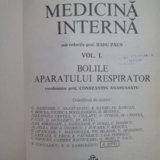 E. Zitti, Constantin Anastasiu - Tratat de medicina interna, vol. I (1983)