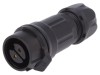 Mufă Circulară 16mm 2 Pini Aurită 10A