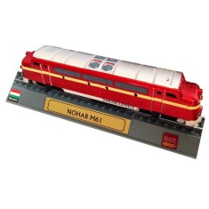 macheta statica de vitrina locomotiva nohab m61 danube expres lungime 12 cm. foto