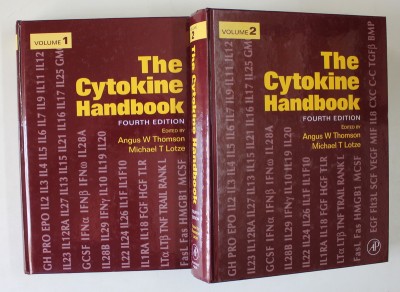 THE CYTOKINE HANDBOOK , edited by ANGUS W. THOMSON and MICHAEL T. LOTZE , TWO VOLUMES , 2003 foto