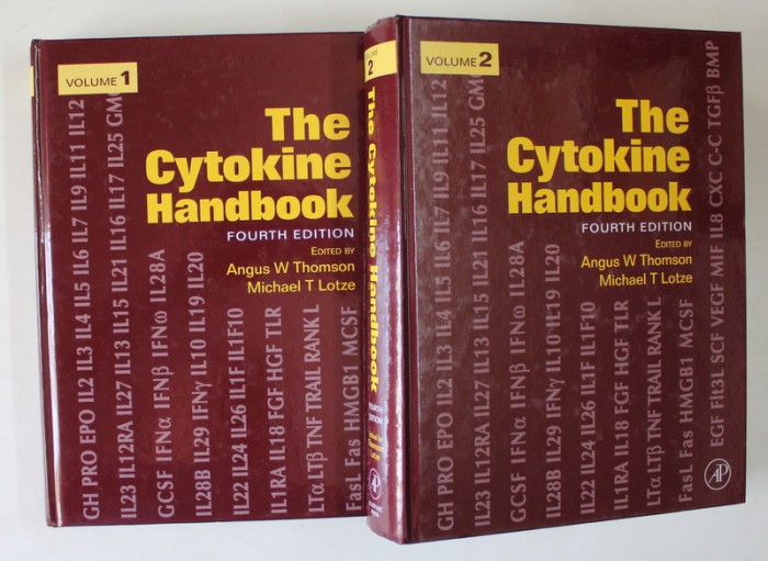 THE CYTOKINE HANDBOOK , edited by ANGUS W. THOMSON and MICHAEL T. LOTZE , TWO VOLUMES , 2003