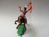 bnk jc Figurina de plastic - indian calare - Hong Kong copie dupa Timpo
