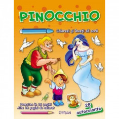 Pinocchio - Colorezi si inveti sa scrii foto