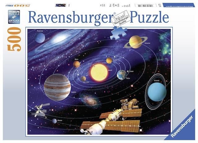 Puzzle Sistemul Solar, 500 Piese