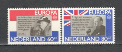 Tarile de Jos/Olanda.1980 EUROPA-Personalitati SE.500 foto