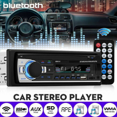 Player Auto cu Bluetooth Telefon Radio MP3 AUX Card MicroSD Telecomanda foto