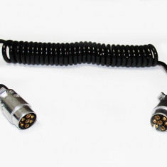 Cablu electric curent flexibil 7 pini cu fisa metal , 3.5 metri Kft Auto