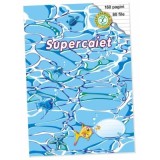 Super caiet dictando A4, 80 file, Casa Tipografica - Coperta grafica &quot;Ocean&quot;