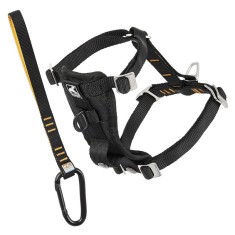 Ham de siguran?a Kurgo Tru-Fit Smart Harness, negru S foto