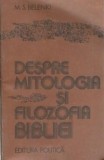 Despre mitologia si filozofia Bibliei - M. S. Belenki
