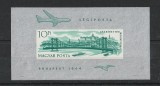 Ungaria, poduri, 1964, colita nedantelata, cota 230 euro Michel 2026, tiraj 20.000 ex., MNH