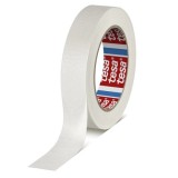 Banda de mascare din hartie, alb, 50m x 48mm - Tesa 4311