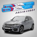 Cumpara ieftin Stergatoare Auto TeamCar Flat Premium Set Fata pentru BMW X5 F15 (2013-2018)